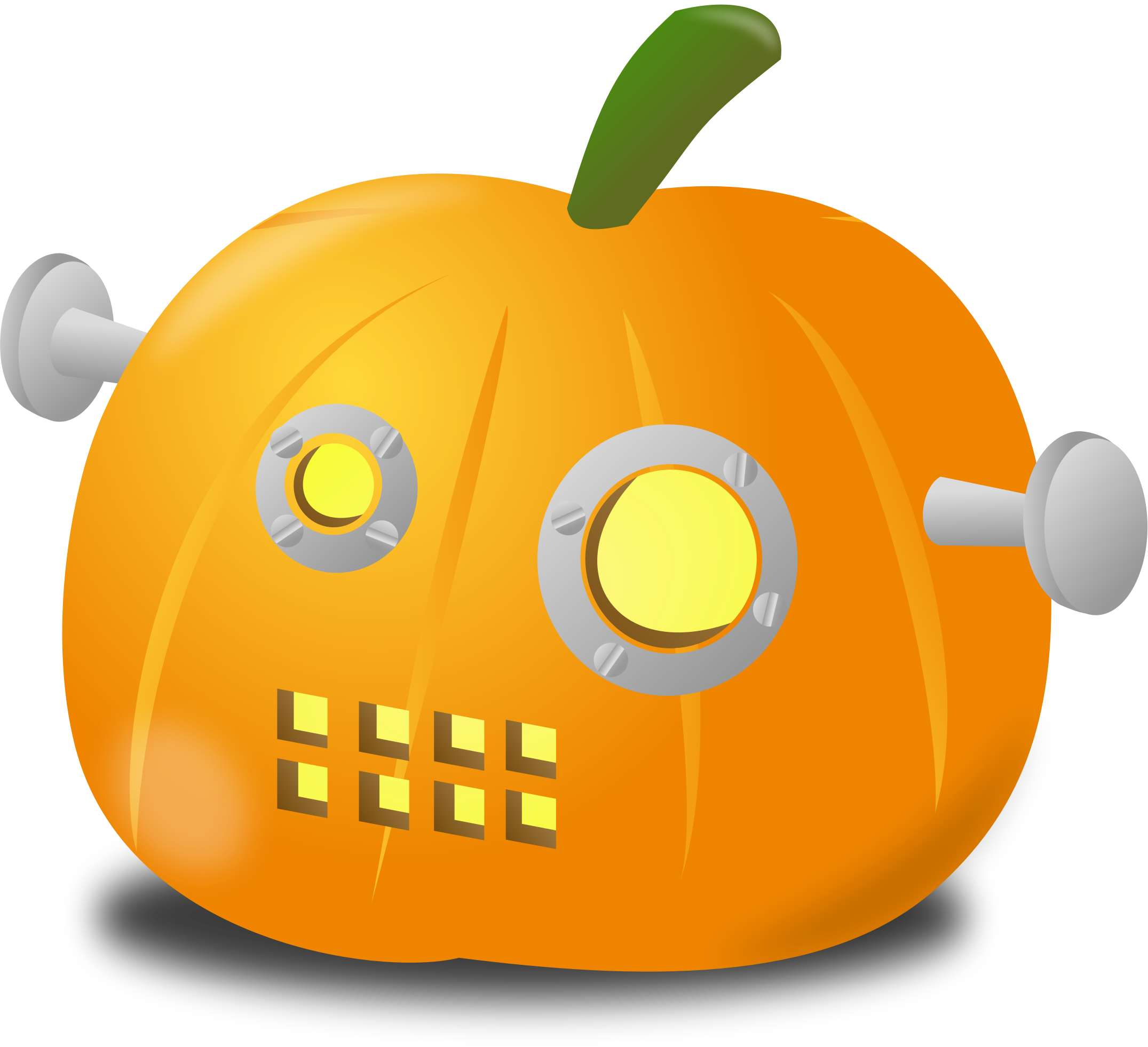 robot clipart halloween