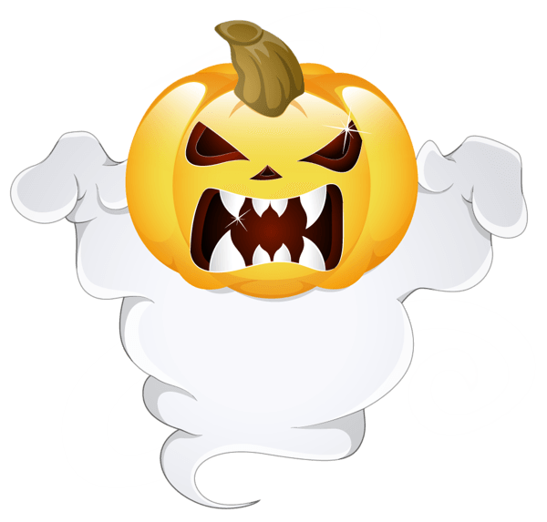 clipart pumpkin ghost