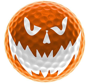 clipart pumpkin golf