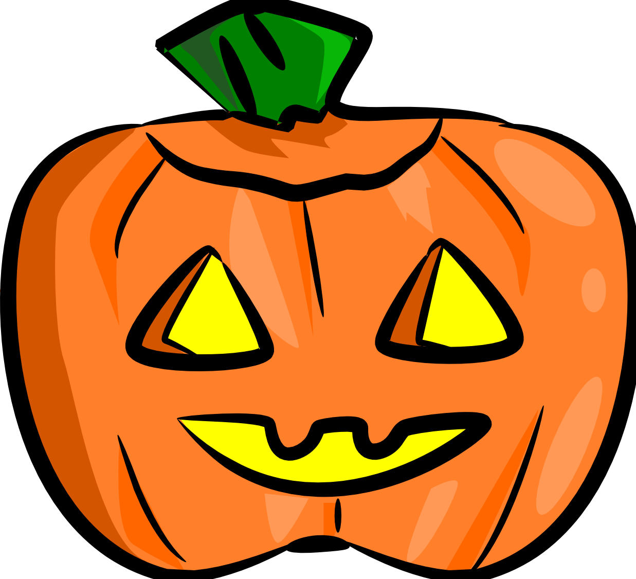 clipart pumpkin jack o lantern