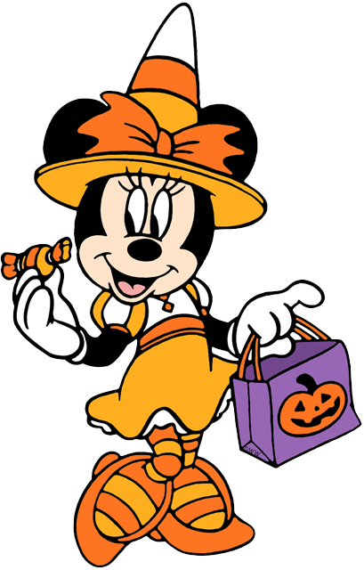 halloween clipart minnie mouse