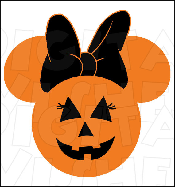 clipart pumpkin minnie mouse