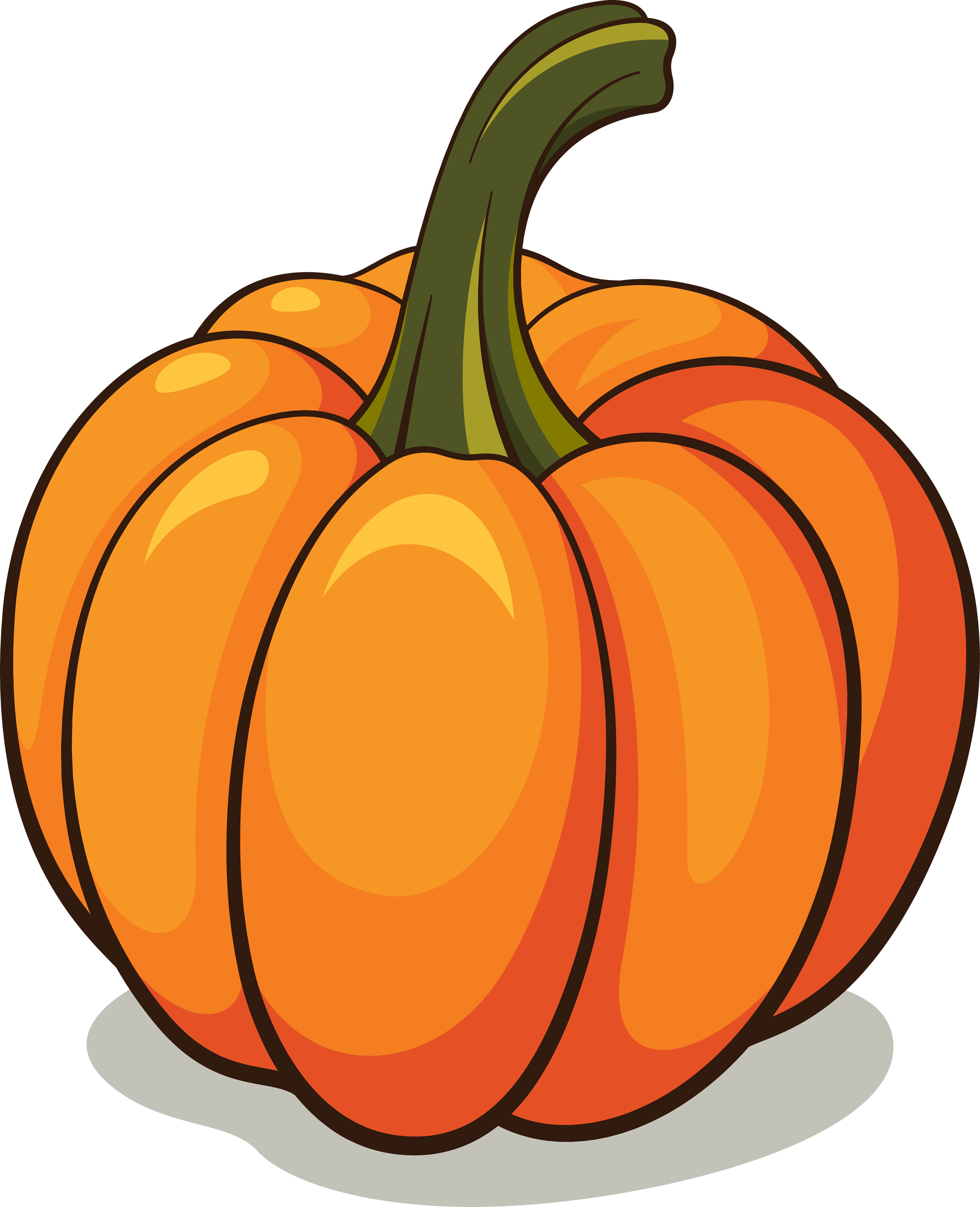 Clipart pumpkin modern, Clipart pumpkin modern Transparent FREE for ...