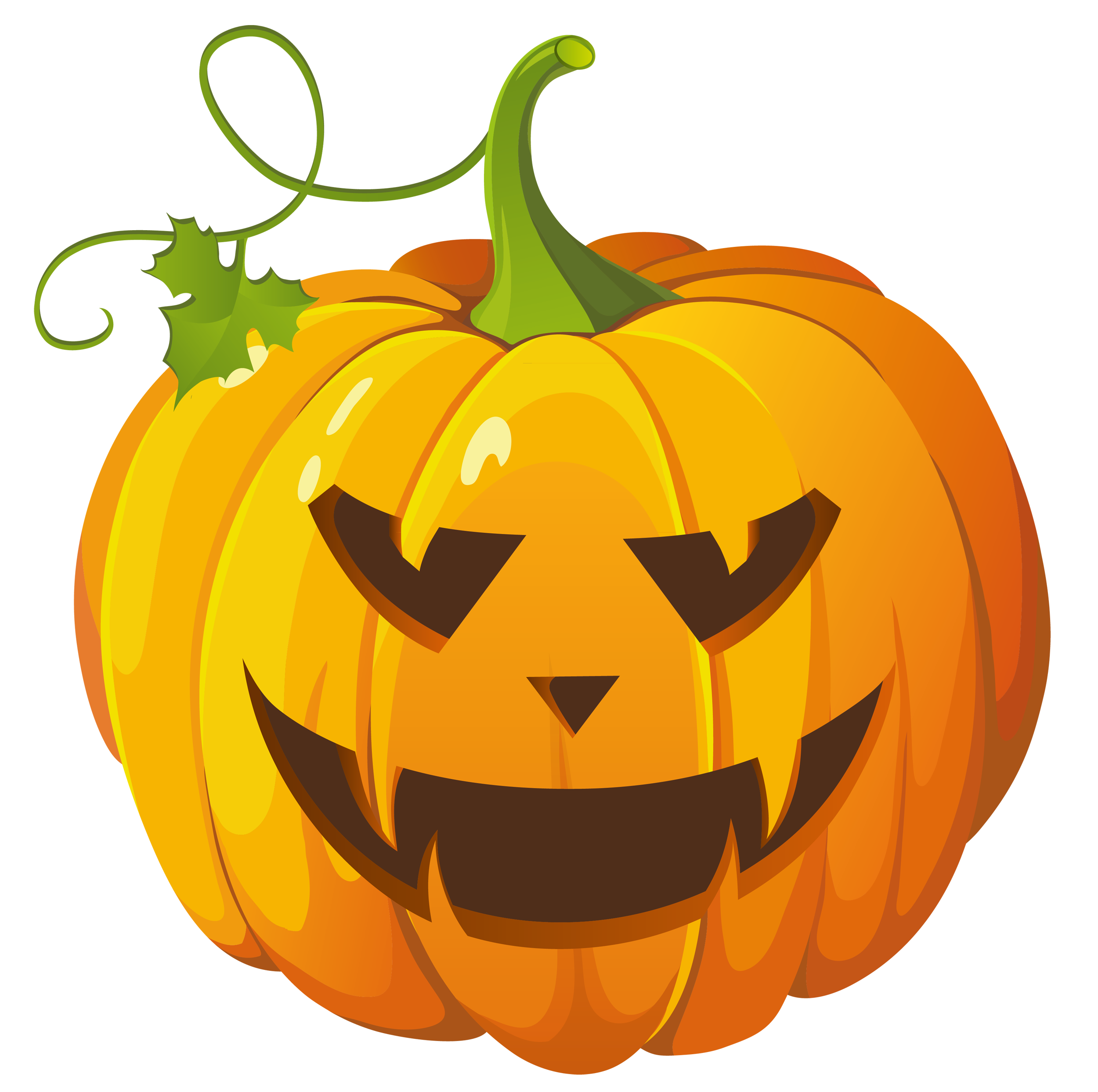 spooky clipart evil pumpkin