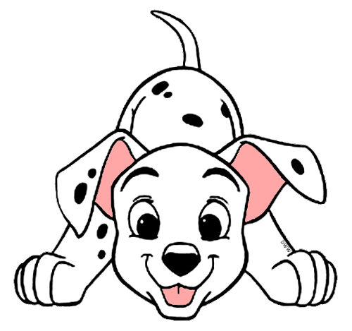 clipart puppy 101 dalmatian
