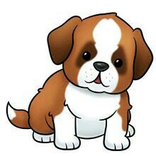 Clipart puppy. Pictures of cute cartoon