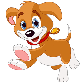 Clipart puppy animated.  clip art clipartlook