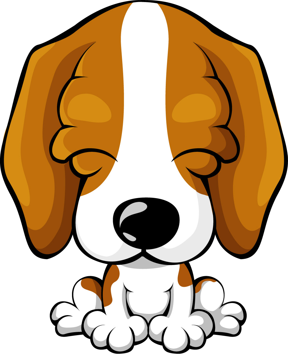 clipart puppy beagle