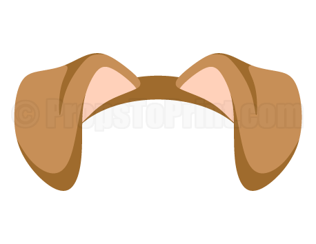 clipart puppy ear