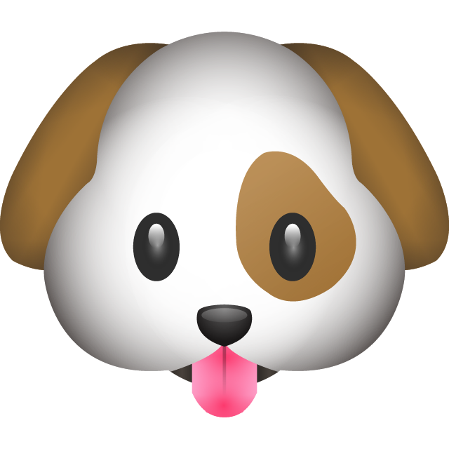 clipart puppy emoji