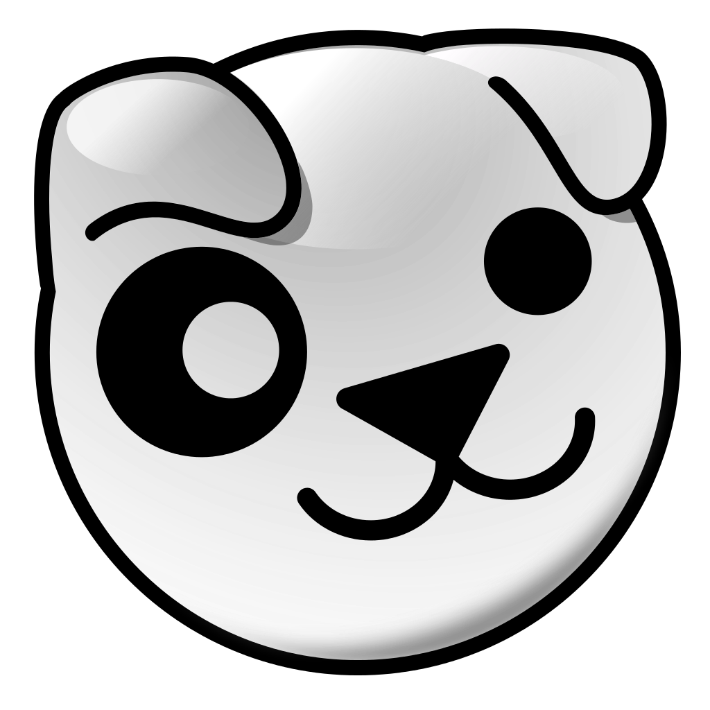 File logo wikipedia filepuppy. Clipart puppy svg