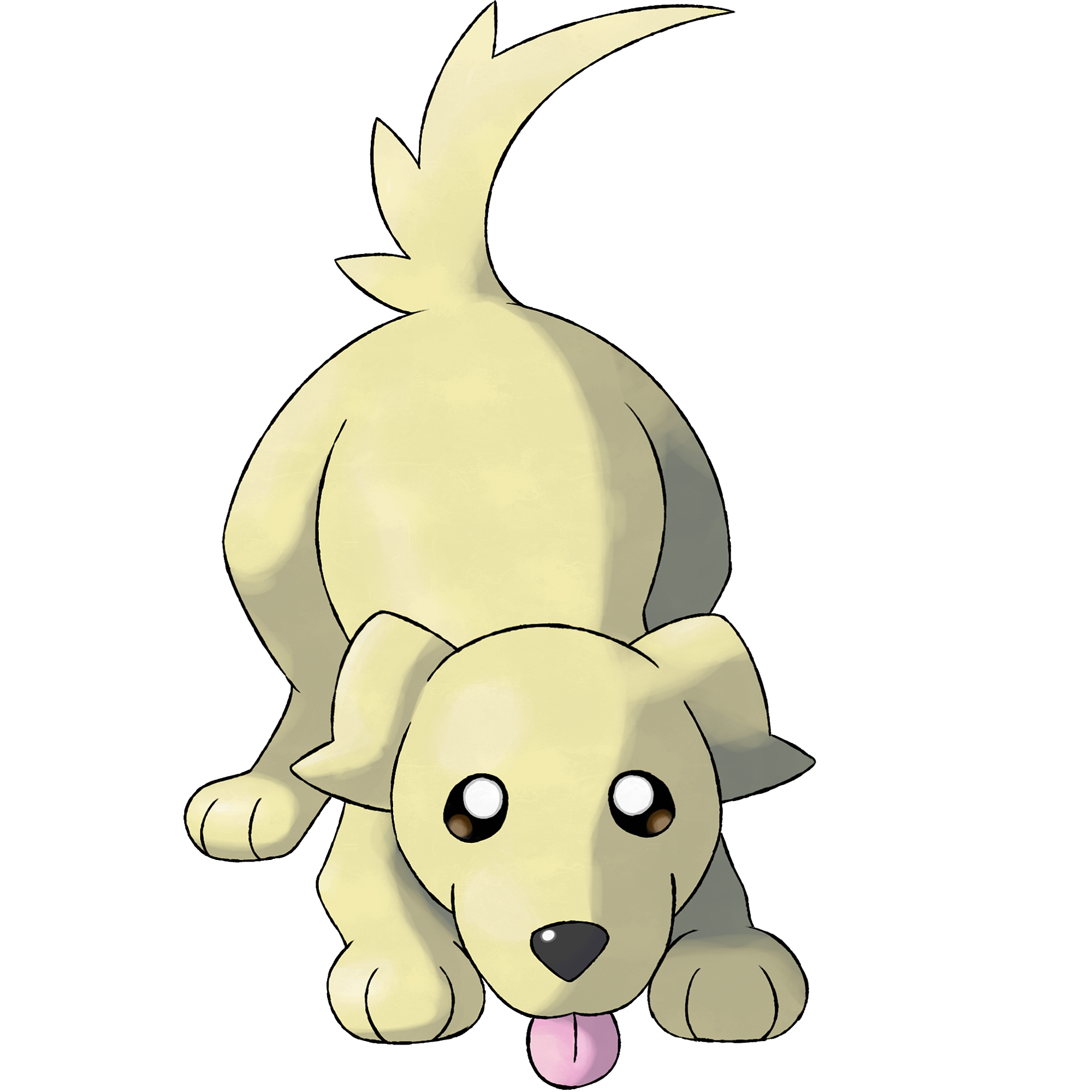clipart puppy yellow lab