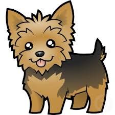 clipart puppy yorkie poo