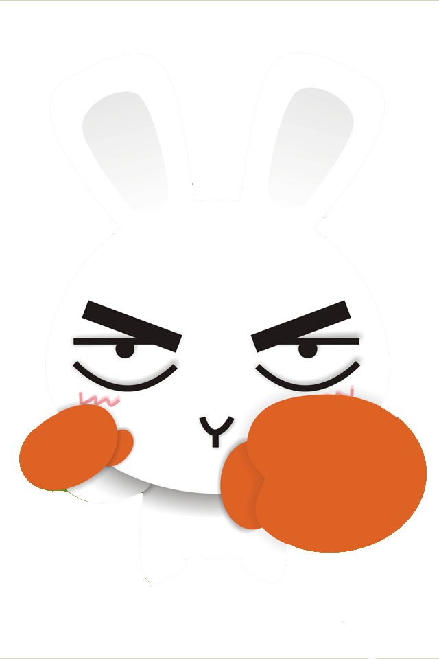 Miffy avatar cuteness wallpaper. Clipart rabbit angry