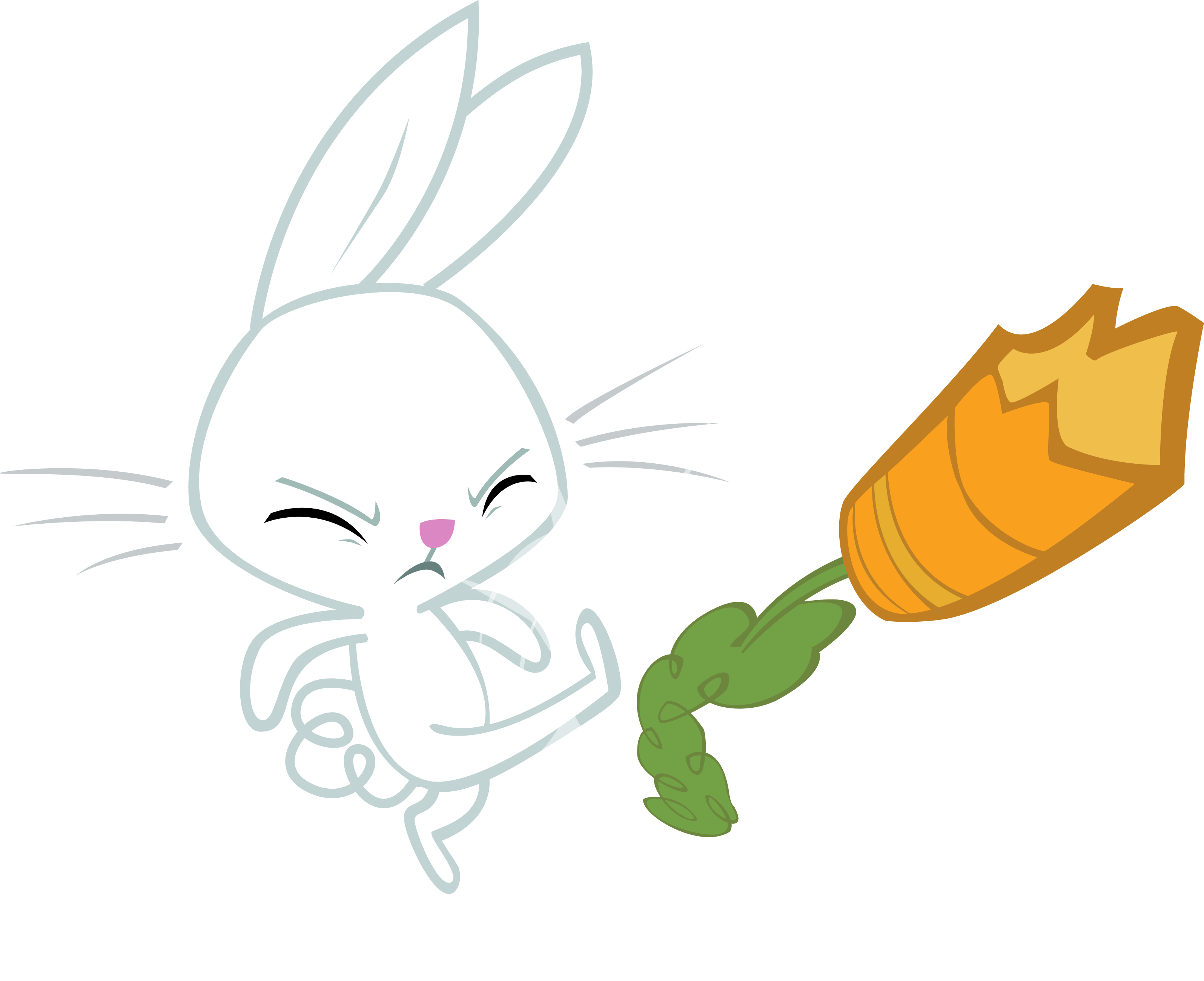 Angel bunny is an. Clipart rabbit angry