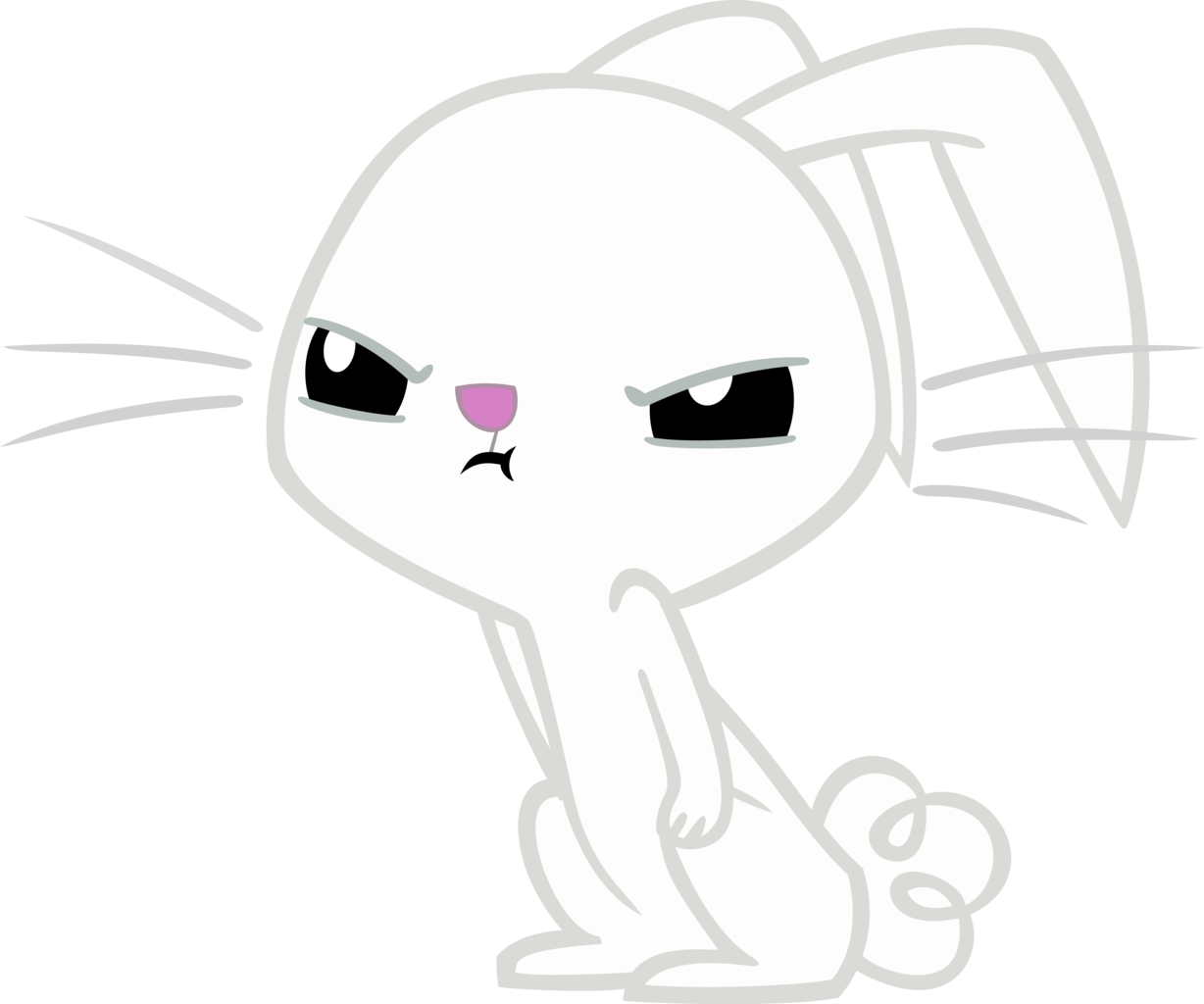  absurd res angel. Clipart rabbit angry