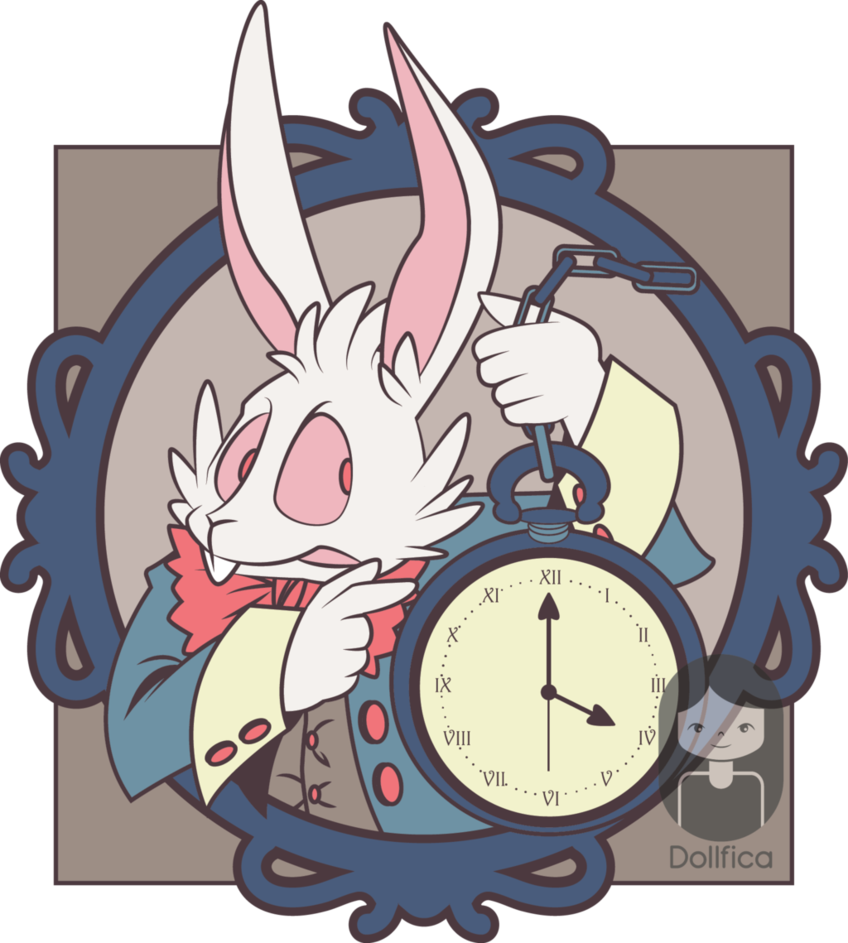 Clipart rabbit conejo. Blanco white by dollfica