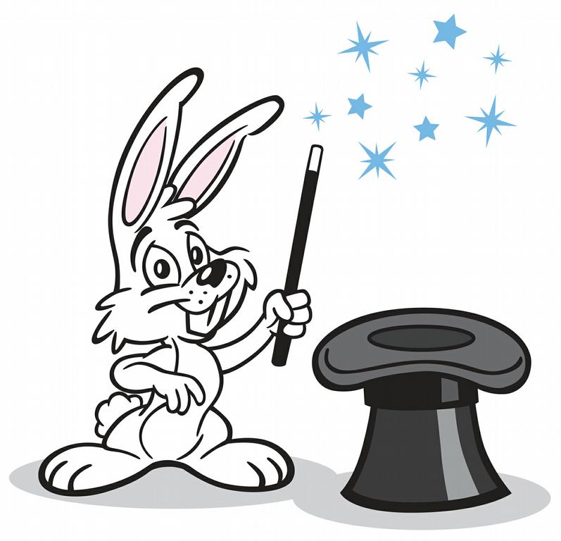 Magician clipart bunny. Free magic cliparts download