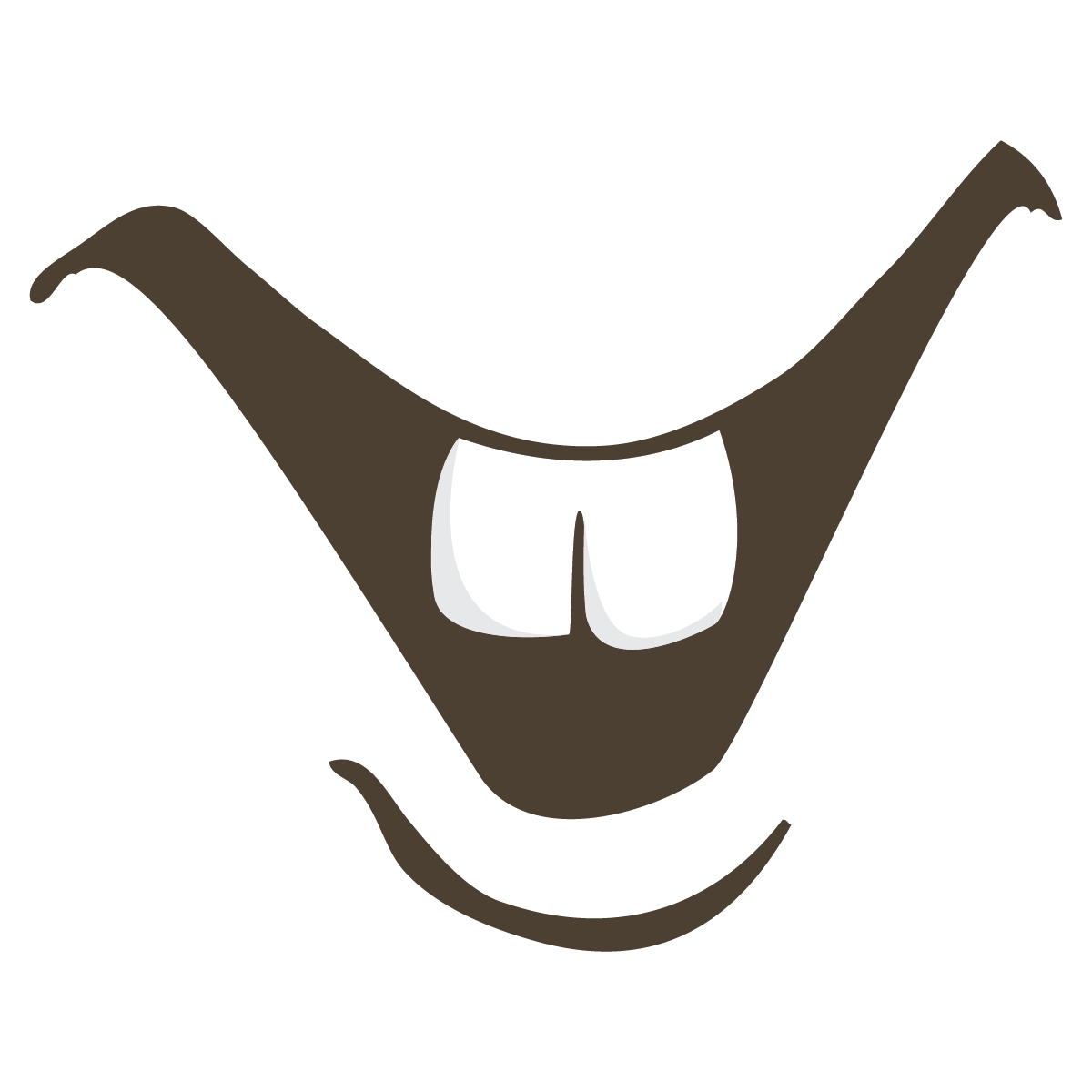 clipart rabbit mouth