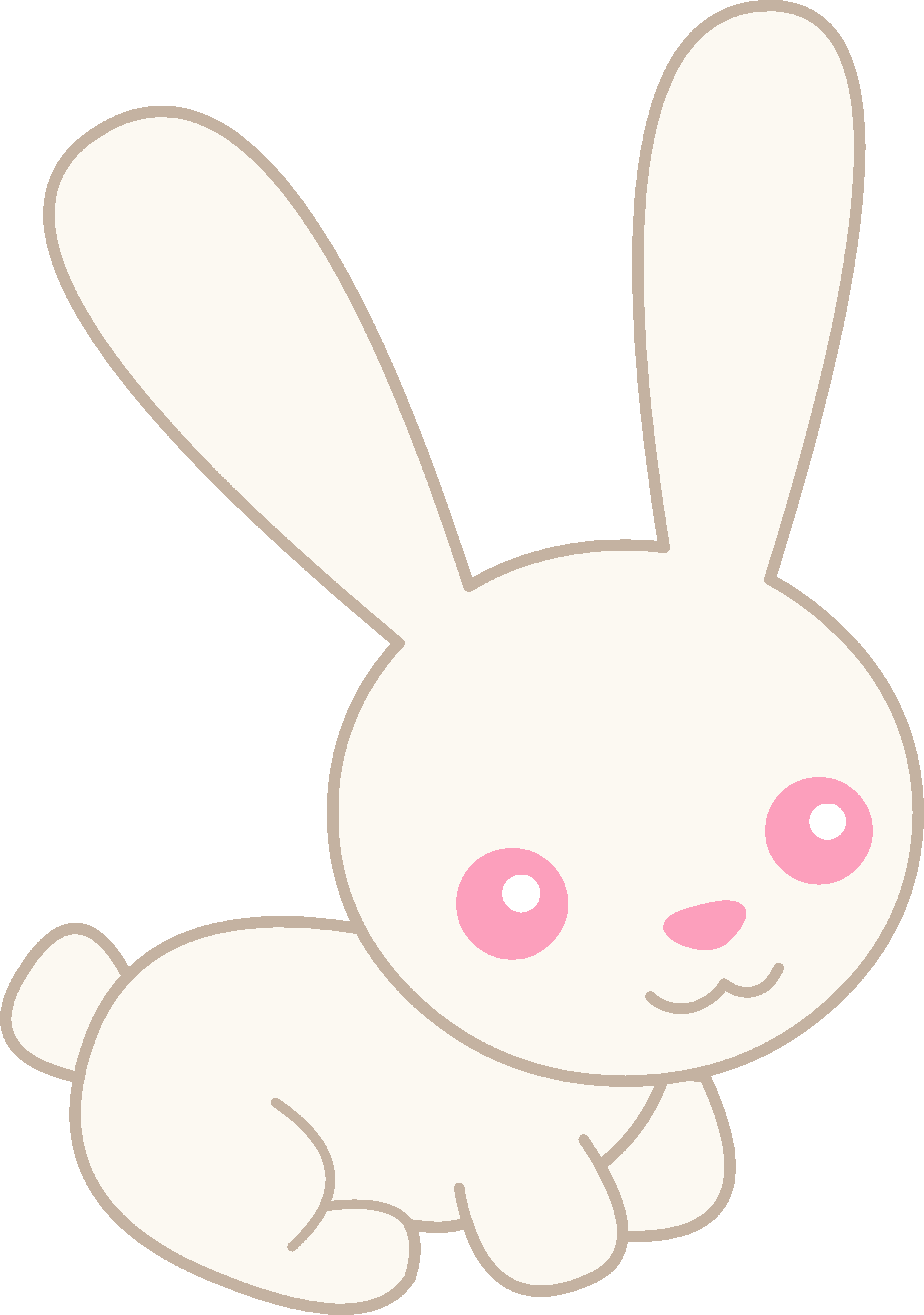 clipart rabbit pretty