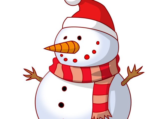 clipart snowman easy