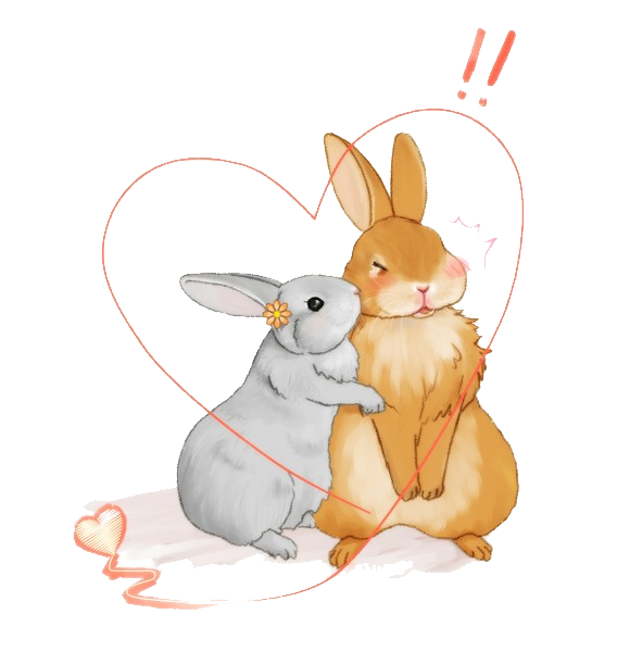 clipart rabbit watercolor