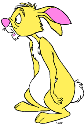 Disney s clip art. Clipart rabbit winnie the pooh