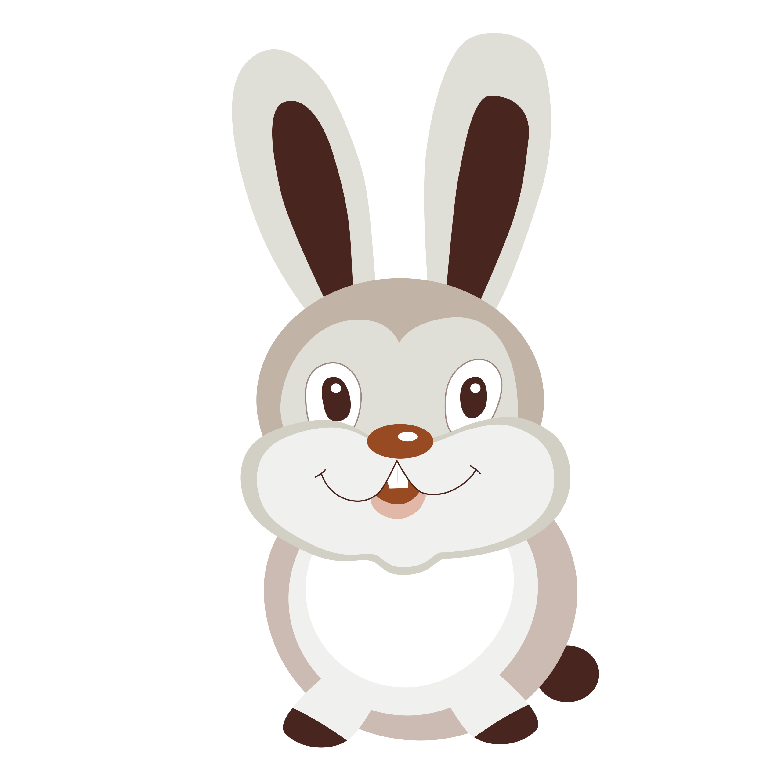 clipart rabbit 兔子
