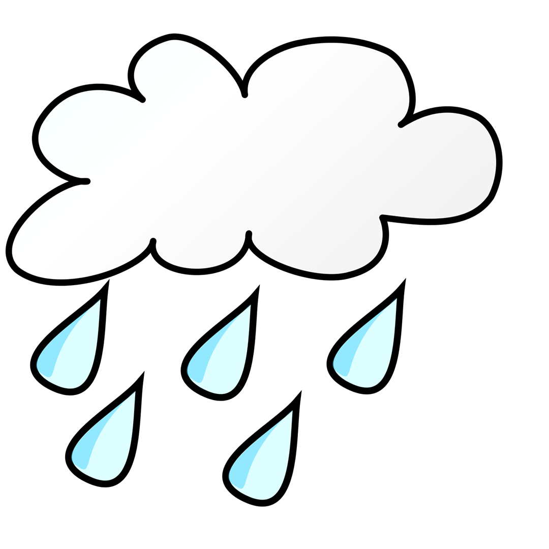 clipart rain acid rain