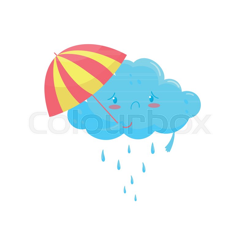 Clipart rain face. Download cloud cartoons with
