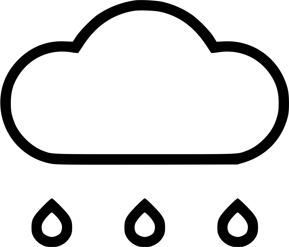 clipart rain light rain