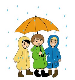 Station . Clipart rain rain rain go away