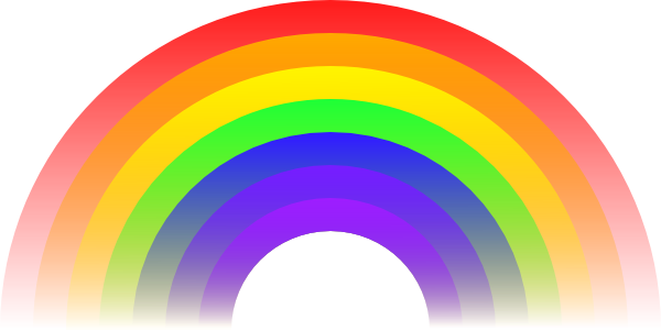 clipart rainbow