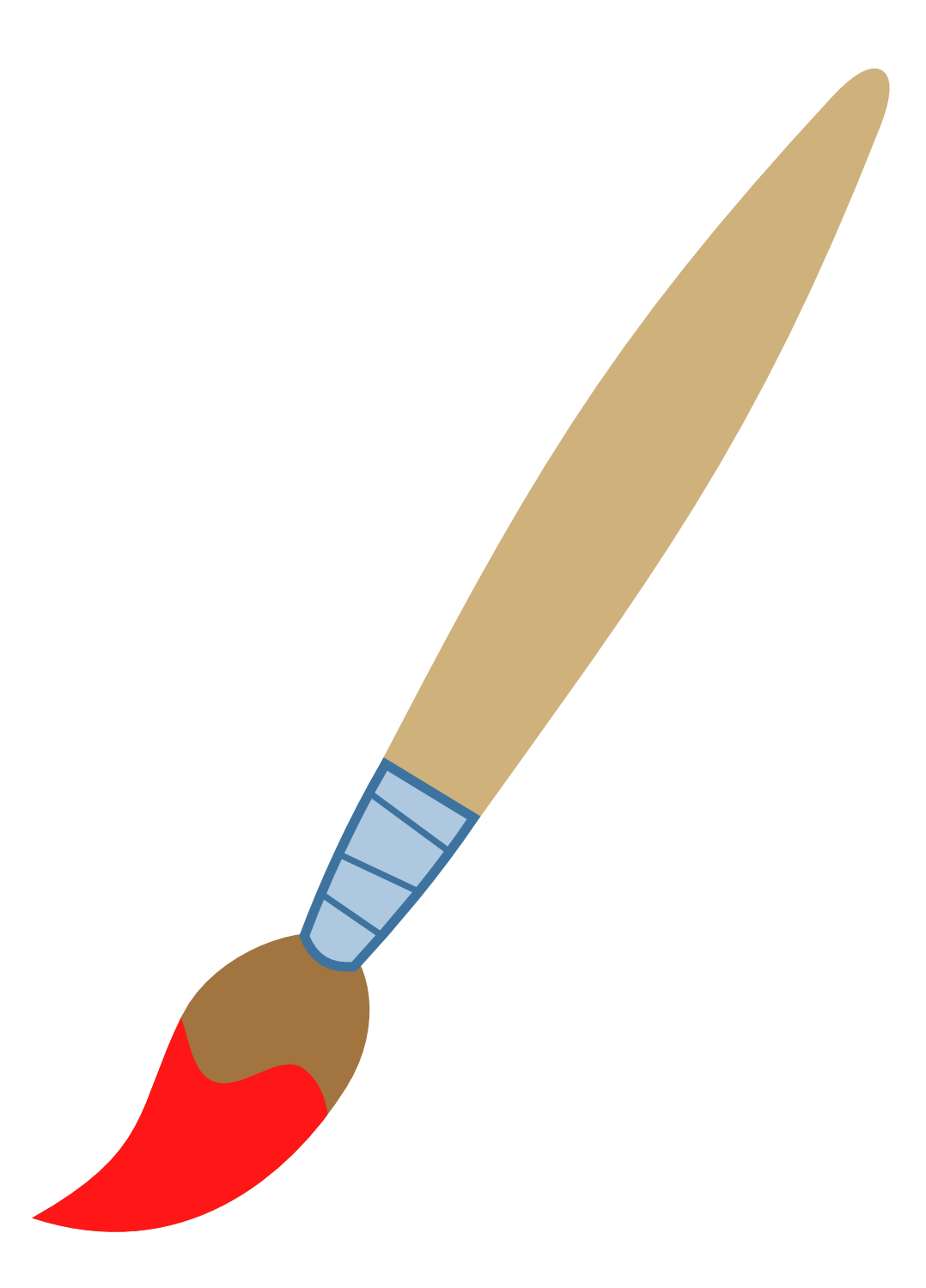 Wet clipart toothbrush. Paint brush free clip