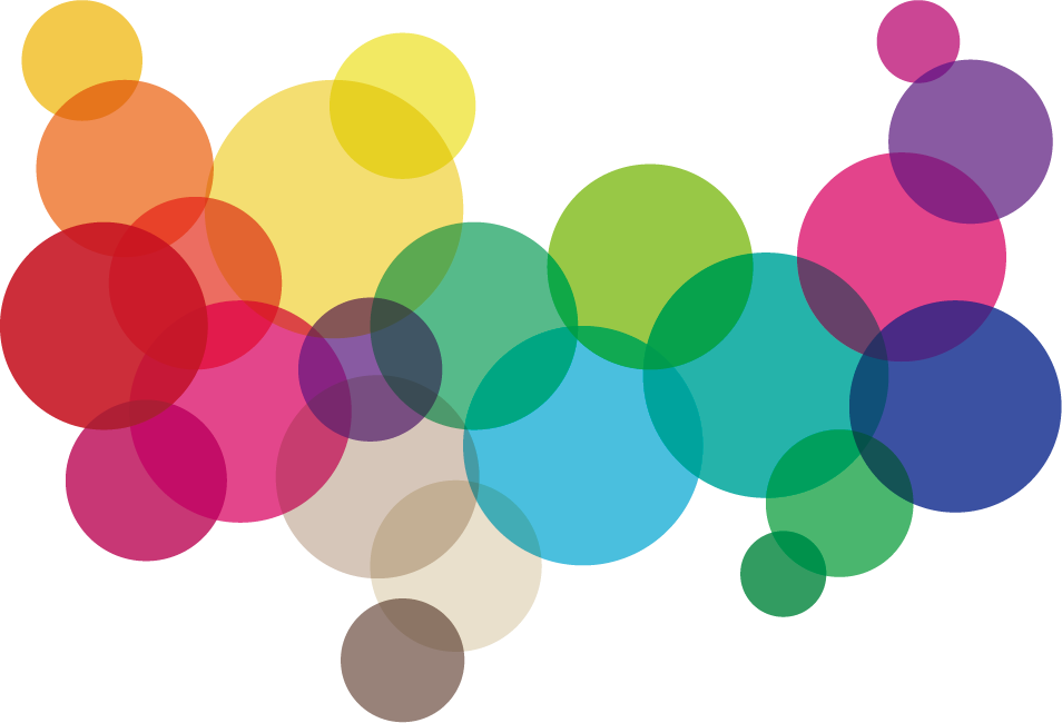 Clipart rainbow bubble. Color wallpaper material transprent