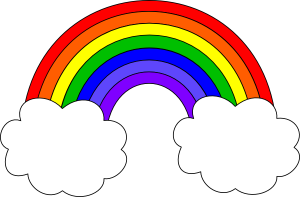 color clipart rainbow