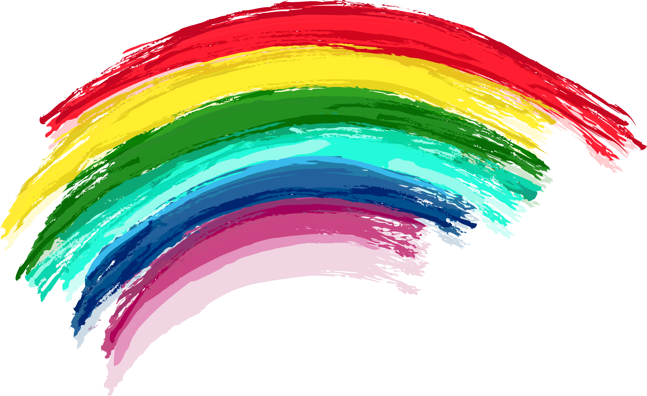 rainbow primary colors