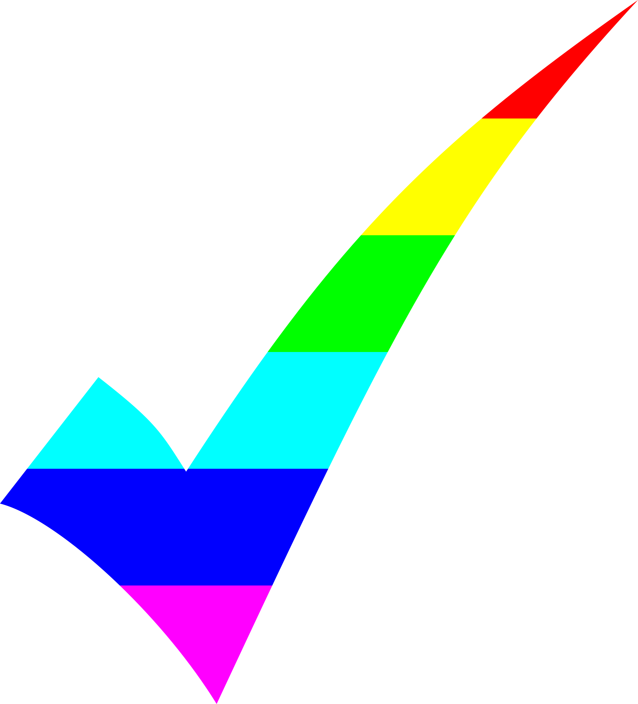 color clipart rainbow