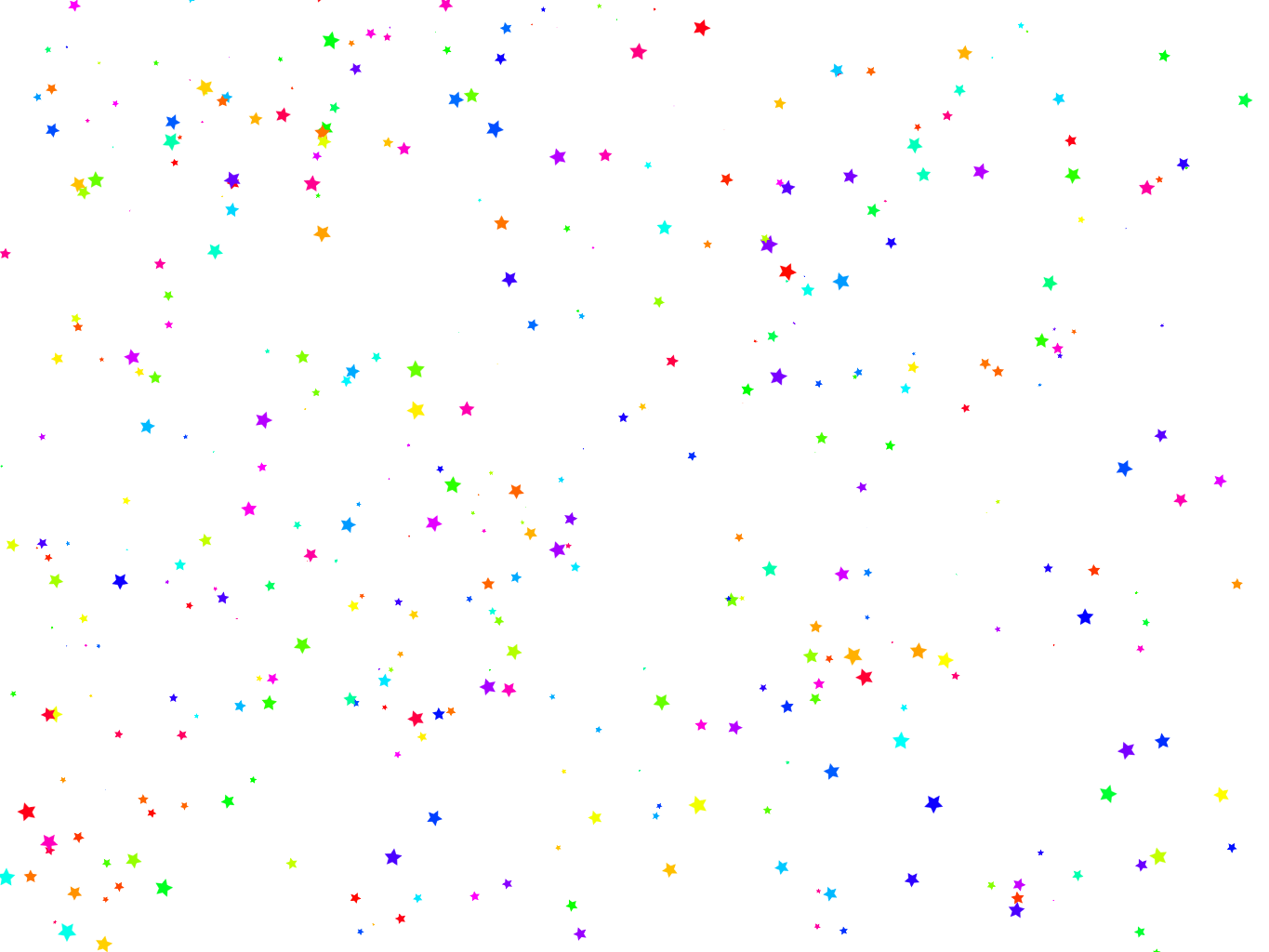 clipart stars confetti
