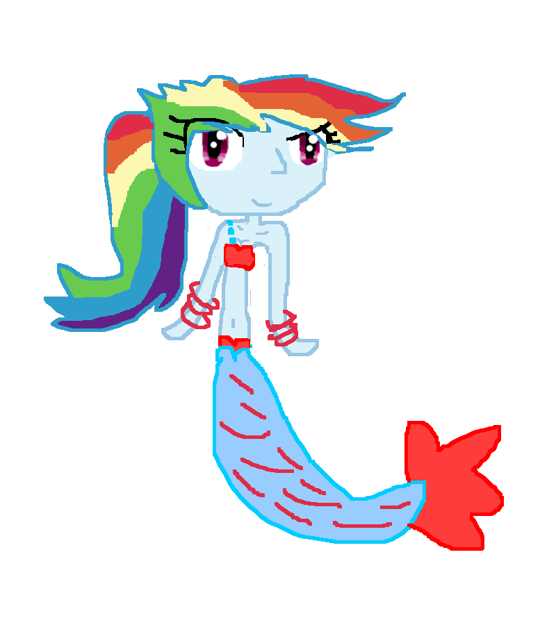 clipart rainbow mermaid