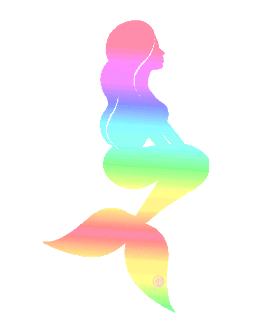 clipart rainbow mermaid