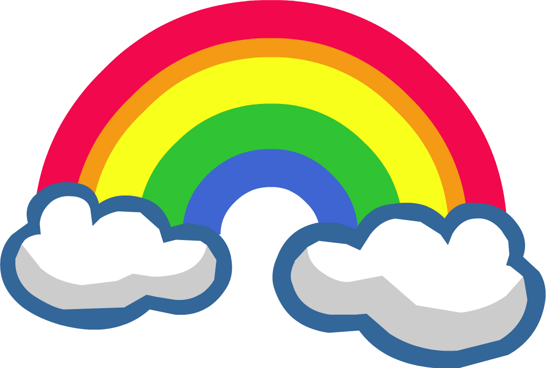 clipart rainbow science