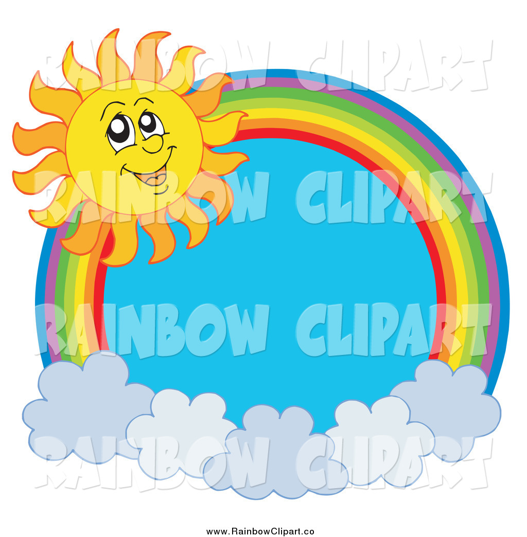 clipart rainbow summer