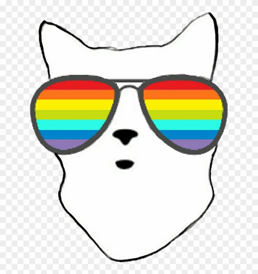 Clipart sunglasses rainbow. Png download 