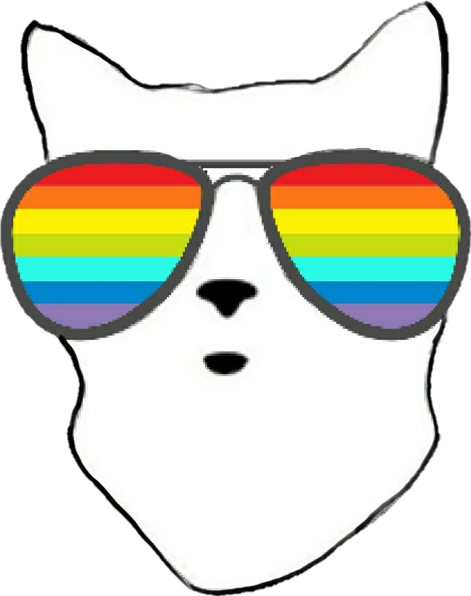 clipart rainbow sunglasses