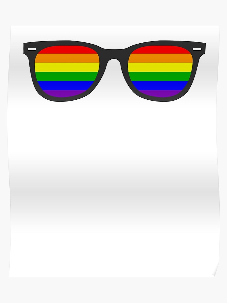 sunglasses clipart rainbow