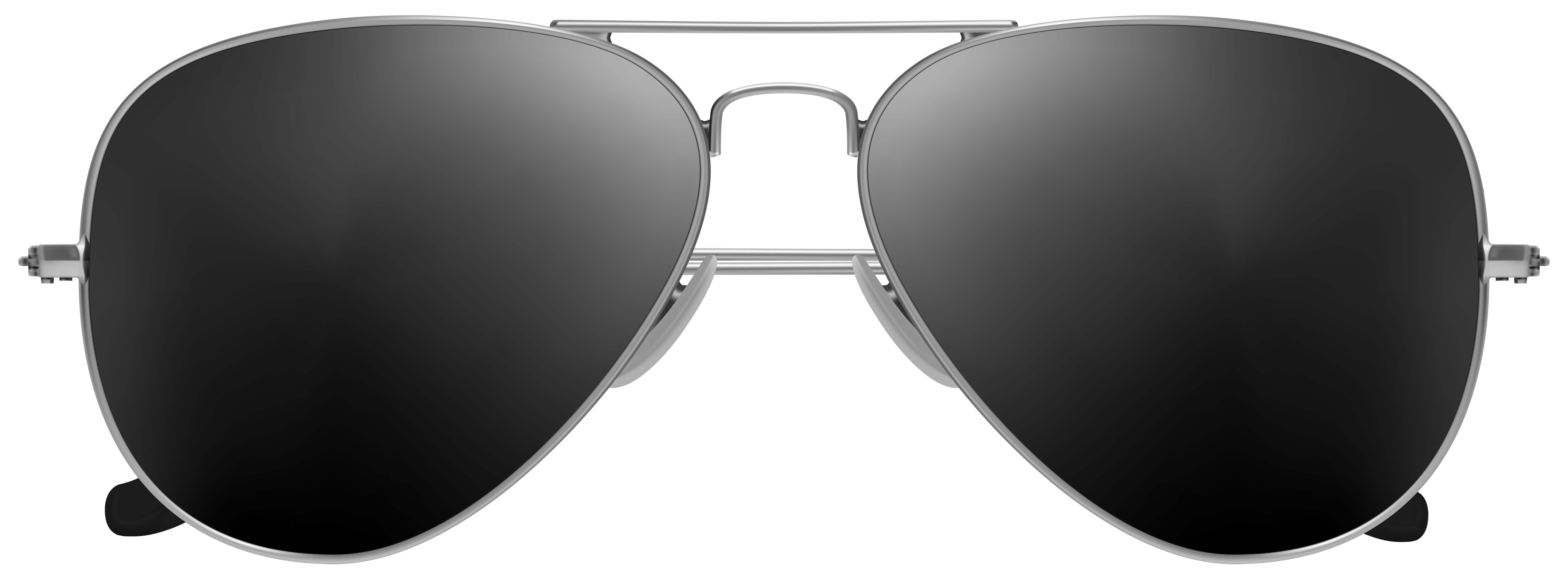 White clipart sunglasses. Aviator png clip art