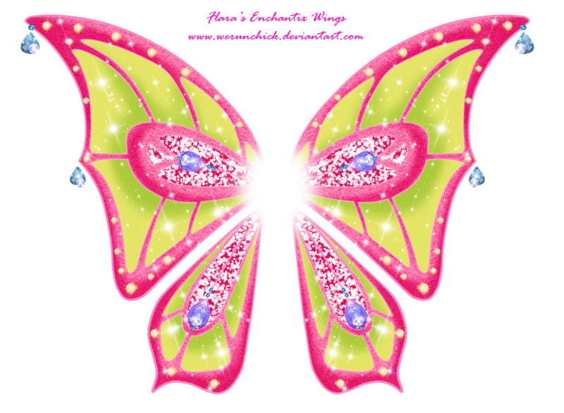 clipart rainbow wings