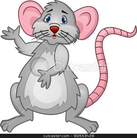 rat clipart illustration