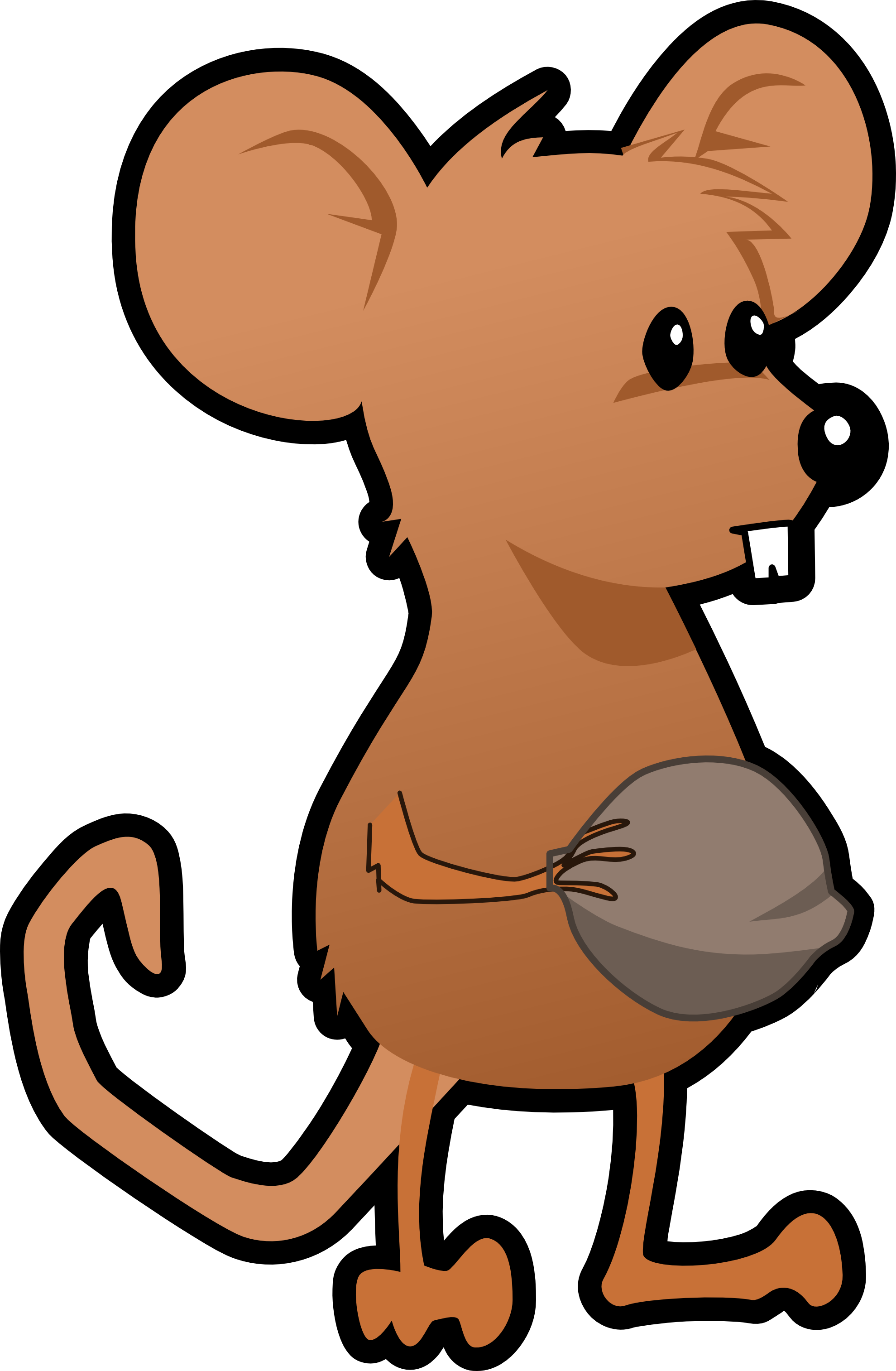 mouse clipart field mouse